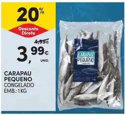 Continente carapau pequeno promoção