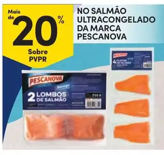 Continente Salmão ultracongelado pescanova promoção