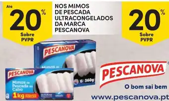 Continente Mimos de Pescada do Cabo Pescanova promoção