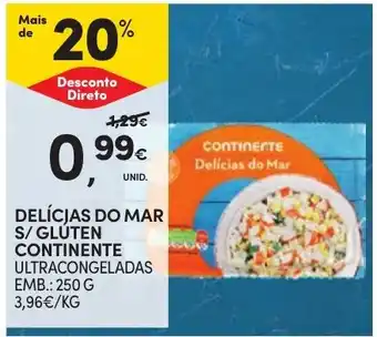 Continente Delícias do mar s/gluten continente promoção