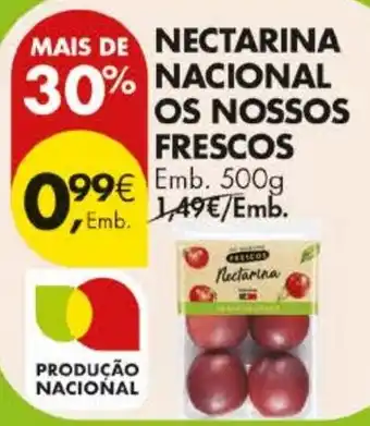 Pingo Doce Nectarina nacional promoção