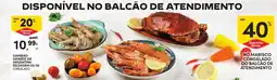 Continente Gambão grande da argentina selvação 20/30 congelado promoção