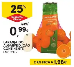 Continente laranja do algarve djão conti nente promoção