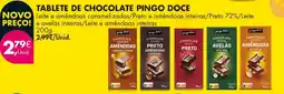 Pingo Doce Tablete de chocolate pingo doce promoção