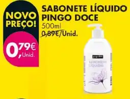 Pingo Doce Sabonete líquido pingo doce promoção