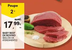 Continente Baby beef de bovino promoção