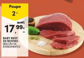Continente Baby beef de bovino promoção