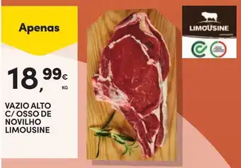Continente Vazio alto c/ osso de novilho limousine promoção