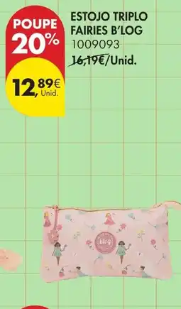 Pingo Doce Estojo triplo fairies b'log promoção
