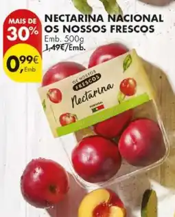 Pingo Doce Nectarina nacional os nossos frescos promoção