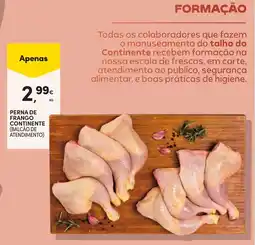 Continente Perna de frango continente promoção