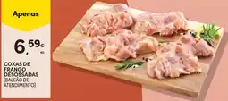 Continente Coxas de frango desossadas promoção