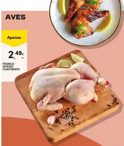 Continente Frango inteiro continente promoção