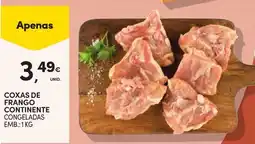 Continente Coxas de frango continente congeladas promoção