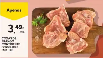 Continente Coxas de frango continente congeladas promoção