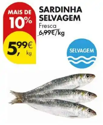 Pingo Doce Sardinha selvagem promoção