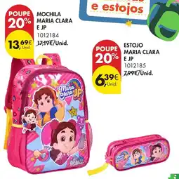 Pingo Doce Mochila maria clara e jp promoção