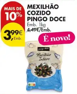 Pingo Doce Mexilhão cozido pingo doce promoção