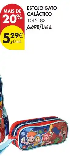 Pingo Doce Estojo gato galáctico promoção
