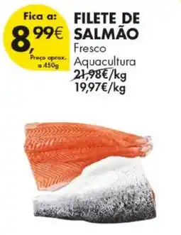 Pingo Doce filete de salmão promoção