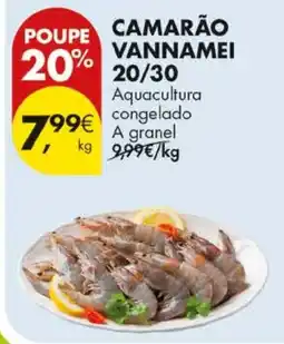 Pingo Doce Camarão vannamei promoção