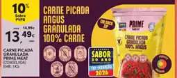 Continente carne picada granulada prime meat promoção