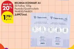 Pingo Doce Recarga ecosmart a5 promoção
