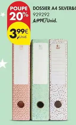 Pingo Doce Dossier a4 silver&co promoção