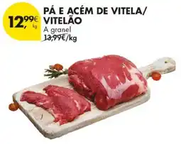 Pingo Doce Pá e acém de vitela/vitelão promoção