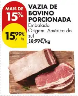 Pingo Doce Vazia de bovino porcionada promoção