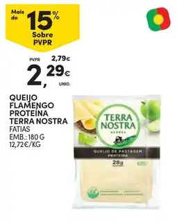 Continente queijo flamengo proteína terra nostra promoção