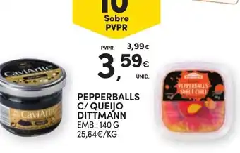 Continente Pepperballs c/ queijo dittmann promoção