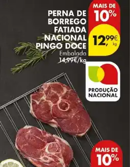 Pingo Doce Perna de borrego fatiada nacional pingo doce promoção