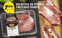 Pingo Doce Secretos de porco cruzado duroc promoção
