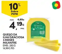 Continente Queijo da ilha graciosa promoção