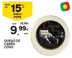 Continente Queijo de cabra côvo promoção