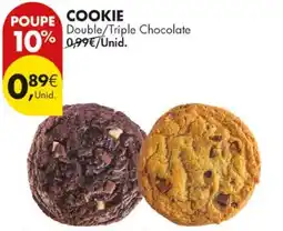 Pingo Doce Cookie double/triple chocolate promoção