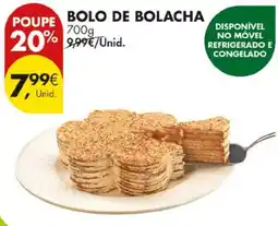 Pingo Doce Bolo de bolacha promoção