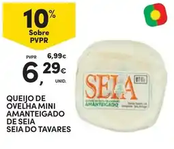Continente Queijo de ovelha mini amanteigado de seia seia do tavares promoção