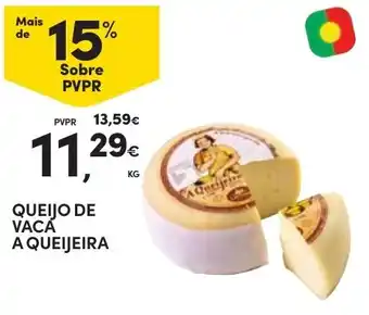Continente queijo de vaca a queijeira promoção