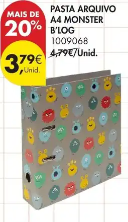Pingo Doce Pasta arquivo a4 monster b'log promoção