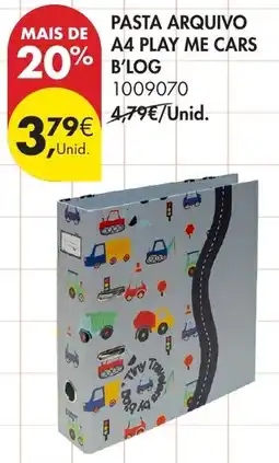 Pingo Doce Pasta arquivo a4 play me cars b'log promoção