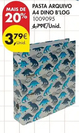 Pingo Doce Pasta arquivo a4 dino b'log promoção