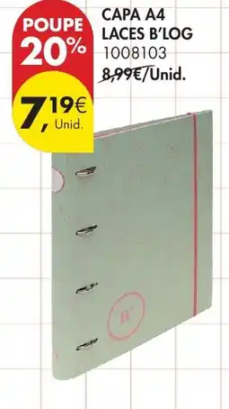 Pingo Doce Capa a4 laces b'log promoção