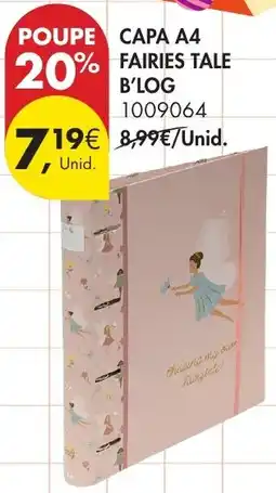 Pingo Doce Capa a4 fairies tale b'log promoção