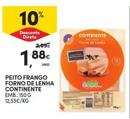 Continente Peito frango forno de lenha continente promoção