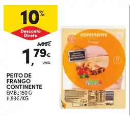 Continente Peito de frango continente promoção