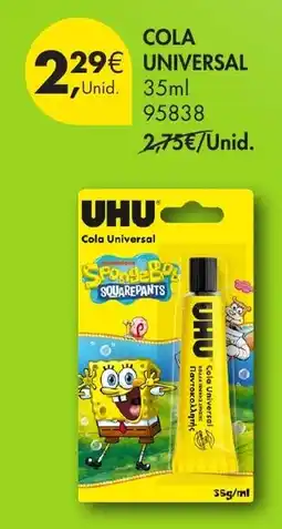 Pingo Doce Uhu cola universal spongebob squarepants promoção