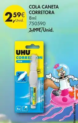Pingo Doce Cola caneta corretora uhu promoção