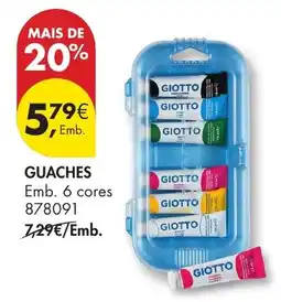 Pingo Doce Guaches giotto promoção